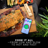 MEATER Plus Smart Wireless Meat Thermometer, Bluetooth Digital, Perfect for BBQ, Grill, Oven