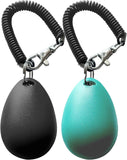 Pet Training Clicker with Wrist Strap, Dog Training Clicker, New Black and Blue, Sound-Sensitive Pets