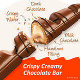 kinder bueno milk chocolate bars with hazelnut cream bulk 20 pack