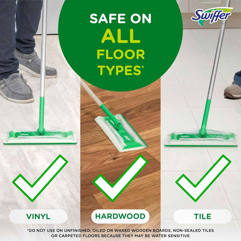 Swiffer Sweeper Wet Mopping Cloths - Febreze Lavender Scent, 36 Count