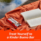 kinder bueno milk chocolate bars with hazelnut cream bulk 20 pack