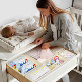 DIMJ Drawer Organizer Clothes: 12-Pack Foldable Closet Organizers for Nursery, Baby Clothes, Underwear, and Socks