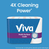 Viva Multi-Surface Cloth Paper Towels, 24 Double Rolls, 110 Sheets Per Roll, 4 Packs of 6