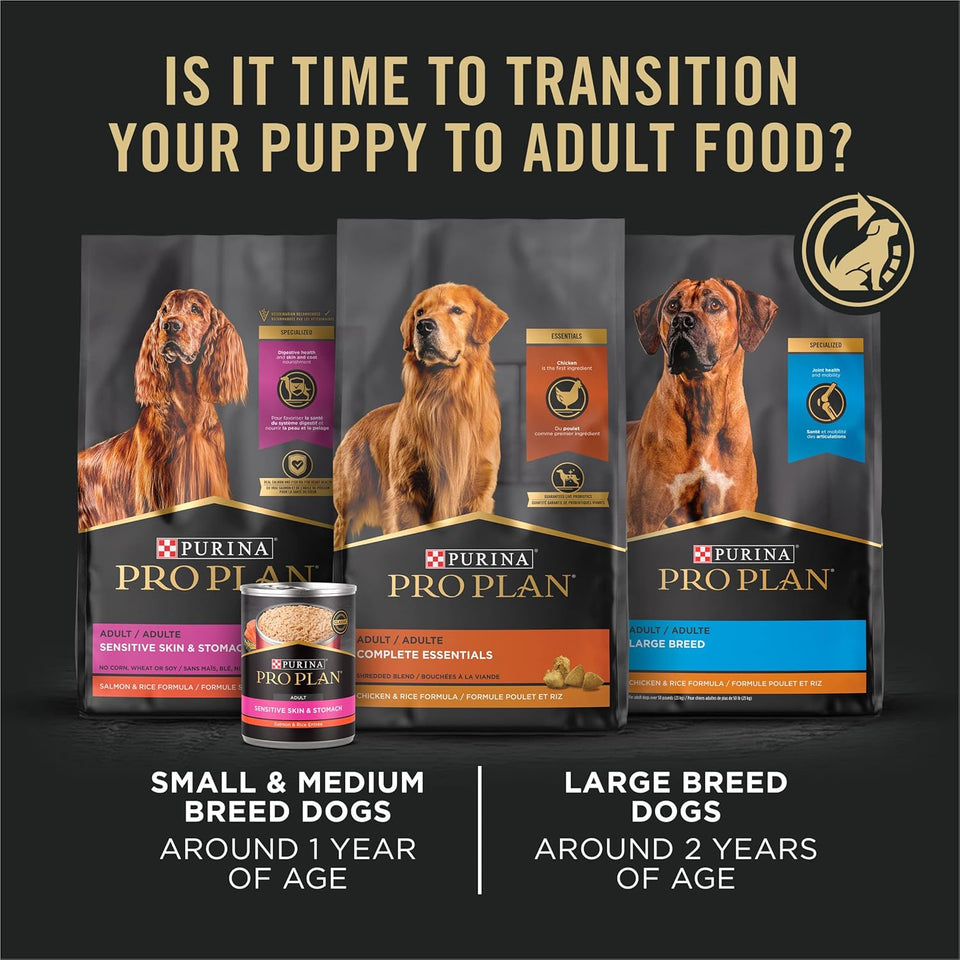 Purina Pro Plan High Protein Puppy Food Shredded Blend Chicken & Rice Formula - 6 lb Bag