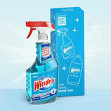 Windex Original Glass Cleaner Spray Bottle, 23 Fl Oz, Streak-Free Shine, Original Blue Scent