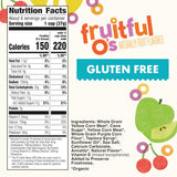 Cascadian Farm Organic Fruitful O's Cereal, Gluten Free, 10.2 oz, Whole Grain, Non-GMO, USDA Organic