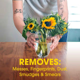 Pledge expert care wood wipes in lemon scent, 24 count for convenient wood surface cleaning and polishing