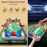 Mini Soccer Board Game for Kids: Foosball Table Toy for 3-12 Year Old Kids - Portable and Interactive Age 3+ Indoor Game