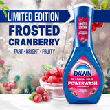 Frosted cranberry dawn 16 fl oz powerwash spray for dishes, effective grease remover with 3 cleaning boosters