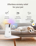 Furbo 360° Dog Camera [Subscription Required] Unlock w/Paid Plan: Home Security & Dog Safety Alerts, Rotating Pet Treat Toss, 2-Way Speaker (Low Risk, 3mo Min. Cancel Anytime)