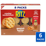 ritz peanut butter sandwich crackers lunch snacks 48 pack bulk