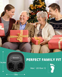Medcursor Foot Massager Machine with Heat, Rolling, Deep Kneading, Shiatsu Foot Massager for Delivers Pain Relief, Tired, Plantar Fasciitis, Gift for Women Mom Men Fits Up to 13"