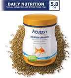 Aqueon Goldfish Fish Food Slow Sinking Granules, 5.8 Ounce, 100106053