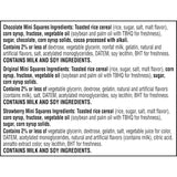 Kellogg's Rice Krispies Treats Mini Crispy Marshmallow Squares, Variety Pack, 20.1oz Box, 52 Bars, Chocolate, Original, Strawberry Flavors