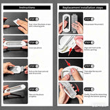 tempered glass screen protector for iPhone 17 with Auto-Alignment Kit, Auto Dust, 9H+ Military Grade Shatterproof, Glass Film, HD Clear, Case Friendly