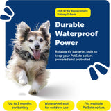 PetSafe Dog Collar Batteries (2 Pack) Dog Collar Battery Waterproof Lithium Metal Product, Rfa-67d-11
