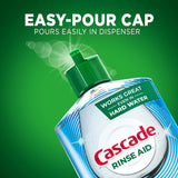 Cascade Platinum Dishwasher Rinse Aid, 8.45 fl oz
