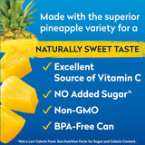 Dole Tropical Gold Pineapple Chunks in 100% Pineapple Juice, Gluten Free, 15.25 Oz, 12 Count