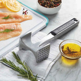 KitchenAid Gourmet Multi Sided Meat Tenderizer for Pounding Meats, Nuts, Shellfish, ect, Hang Hole for Easy Storage, Hand Wash, One Size, Black