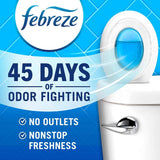 Febreze Bathroom Air Freshener 4 Count Odor Fighting Plug In Alternative