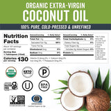 viva naturals 54 fl oz unrefined cold-pressed extra virgin coconut oil
