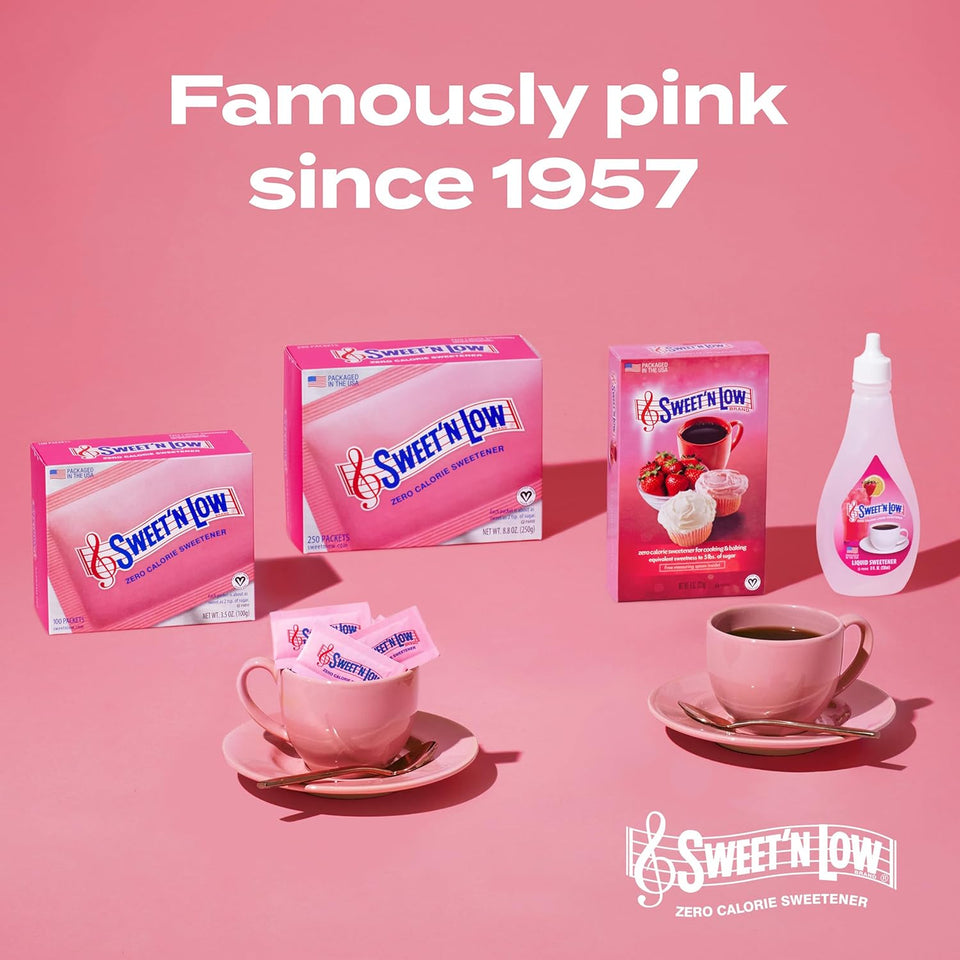 Sweet'N Low, 400-count Box of Portion Control Sweetener Packets, Convenient for Office or Home Use