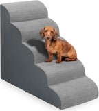 dog-stairs-for-grey-bed-with-5-step-ramp-for-small-dogs-and-cats