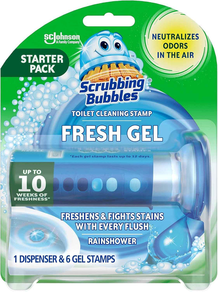 scrubbing-bubbles-fresh-gel-toilet-bowl-cleaning-stamps-rainshower-scent-6-pack