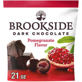 BROOKSIDE Dark Chocolate and Pomegranate Flavored Snacking Chocolate Bag, 21 oz