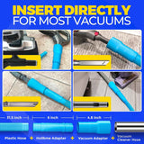 Holikme 2 Pieces Dryer Vent Cleaner Kit, Dryer Lint Vacuum Attachment and Flexible Dryer Lint Brush