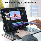 Bopomofo 5-Piece Styli Set, Touch Screen Compatible, High Precision, Suitable for iPhone, iPad, Android Tablets, Various Colors