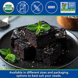 Kevala Organic Black Tahini - Double Size Gluten Free Black Sesame Paste for Cooking and Baking at Home, Source of Calcium and Dietary Fiber, For Stir-Fry Dishes and Making Dark Organic Hummus, 32 oz