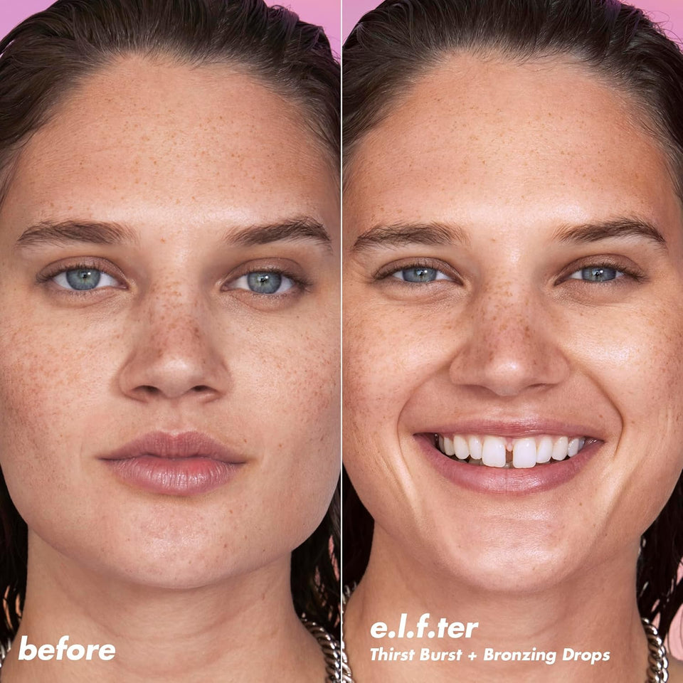 e.l.f. skin holy hydration hydrating and glow booster serum duo