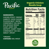 pacific foods organic soup chicken noodle 16.1 ounce gluten free