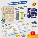 Smartivity DIY robotic mechanical hand STEM toy kit for kids aged 8-14 with clear manual and fun engagement