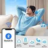 Gifts for Men, LED Bluetooth Beanie Hat, Valentines Day Gifts for Him, Anniversary Birthday Gift for Men Dad Him Husband Grandpa, Mens Valentines Gift for Camping Hiking Accessories Cool Gadgets