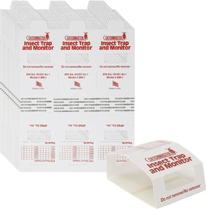 Catchmaster Spider & Insect Glue Traps 45-Pk (15 Sheets), Adhesive Cockroach Killer Glue Boards, Cricket Sticky Traps, Indoor Roach & Bug Catcher for Home, Garage & Shed, Pet Safe Pest Control