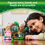 LEGO Wicked Elphaba & Glinda Figures 75682 - Buildable Wicked Dolls for Kids, Girls & Boys Age 10+