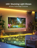 Ailofy Smart TV LED Backlight with Camera for 40-50 inch Screens, 7.87ft LED Strip Lights Sync to Screen& Music, Color Changing Lights for TV Compatible with Alexa & Google Assistant, App Control