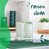 Scotch-Brite Glass and Water Bottle Brush, Long-Lasting, Safe on Glassware, Shaker Bottles, Food Processors, & More, Non-slip handle, Durable, Reusable, Clean in Top Rack of Your Dishwasher