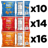 SunChips 100% Whole Grain Chips Variety Pack, 40 1 oz Bags, No Artificial Flavors or Colors