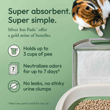 Purina Tidy Cats Cat Litter Breeze Pads Refill Pack Multi Cat Litter Pads - 8 ct. Bag