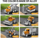 NIPLOOOW Toddler Boys Construction Truck Vehicle Toy Set with Play Mat and Die-Cast Toy Car, Transport Carrier Truck for Kids 3-5, Birthday Gifts Toys for 3-8 Year Old Boys