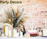 Exquisite lavender and eucalyptus dried flower arrangement for bohemian home decor and wedding tables