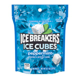 ICE BREAKERS Peppermint Sugar Free Chewing Gum 8.11 oz, 100 pieces in a resealable pouch