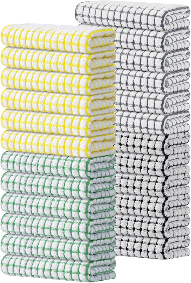kitinjoy-cotton-8-pack-terry-kitchen-dish-cloths-absorbent-dish-rags-quick-drying