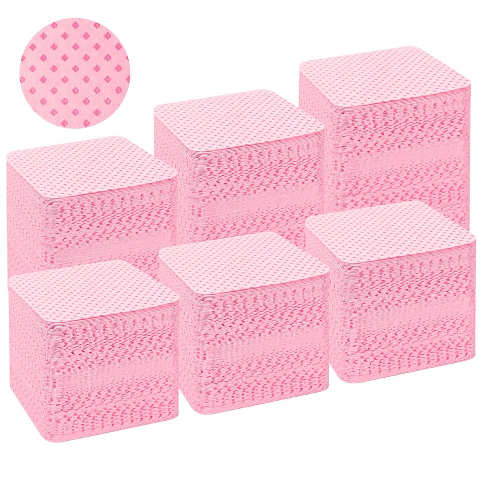 Lint Free Nail Wipes 540PCS Super Absorbent Soft Nail Polish Remover Wipes for Fingernail Eyelash Extension