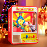 joyin claw machine arcade toy with led light & adjustable sound, rechargable, ages 3+