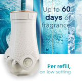 Glade PlugIns Refills Air Freshener, Scented and Essential Oils for Home and Bathroom, Aqua Waves, 6.7 Fl Oz, 10 Count