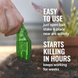 terro t1813b liquid ant baits outdoor ready-to-use terro ant traps kills household ants 12 stakes